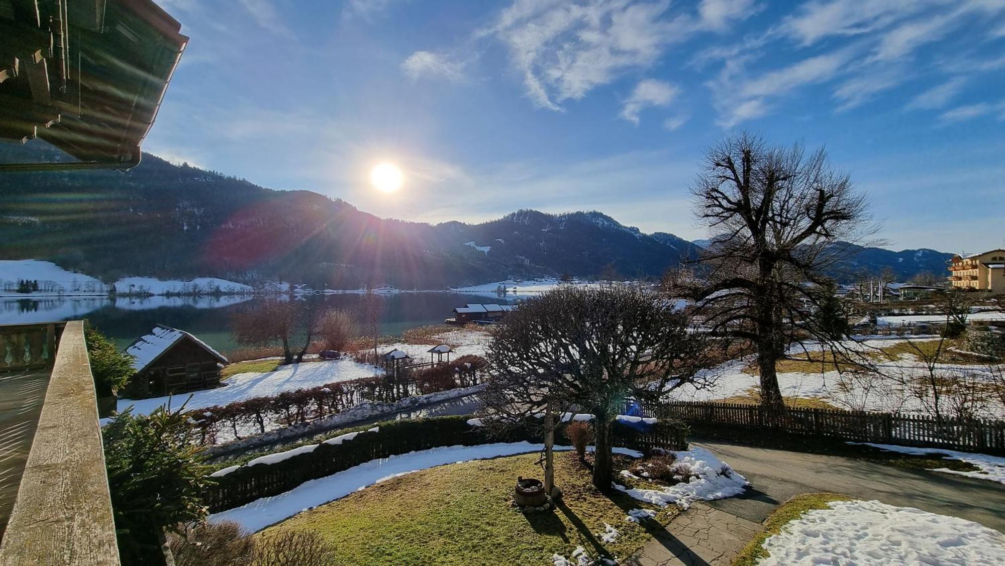 Ferienhof Obergasser Und Bergblick Weissensee Pokoj fotografie