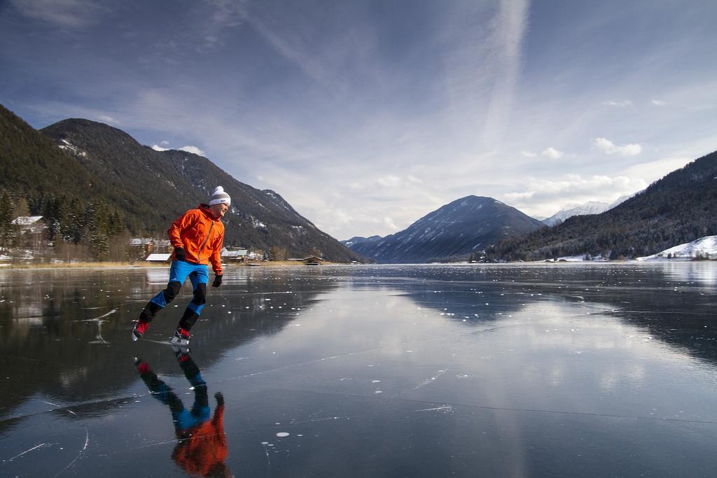 Ferienhof Obergasser Und Bergblick Weissensee Exteriér fotografie