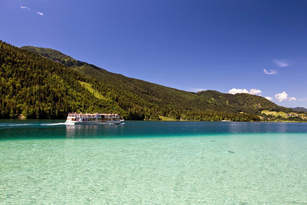 Ferienhof Obergasser Und Bergblick Weissensee Exteriér fotografie
