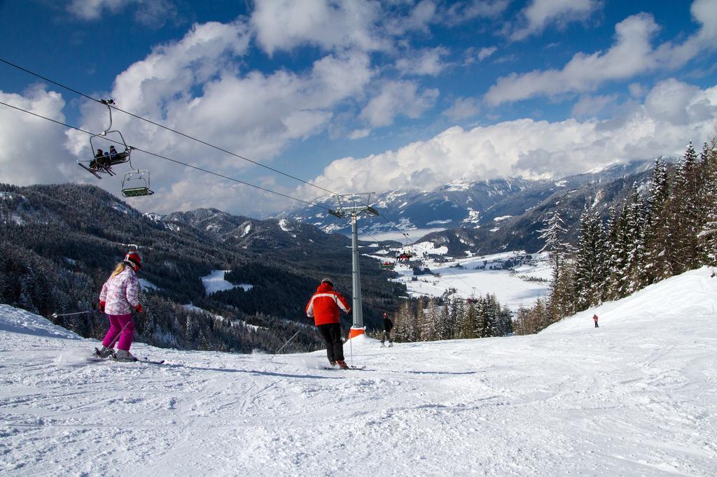 Ferienhof Obergasser Und Bergblick Weissensee Exteriér fotografie