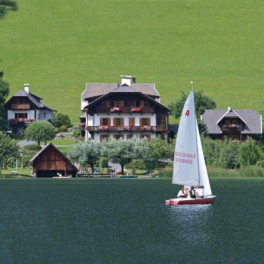 Ferienhof Obergasser Und Bergblick Weissensee Exteriér fotografie