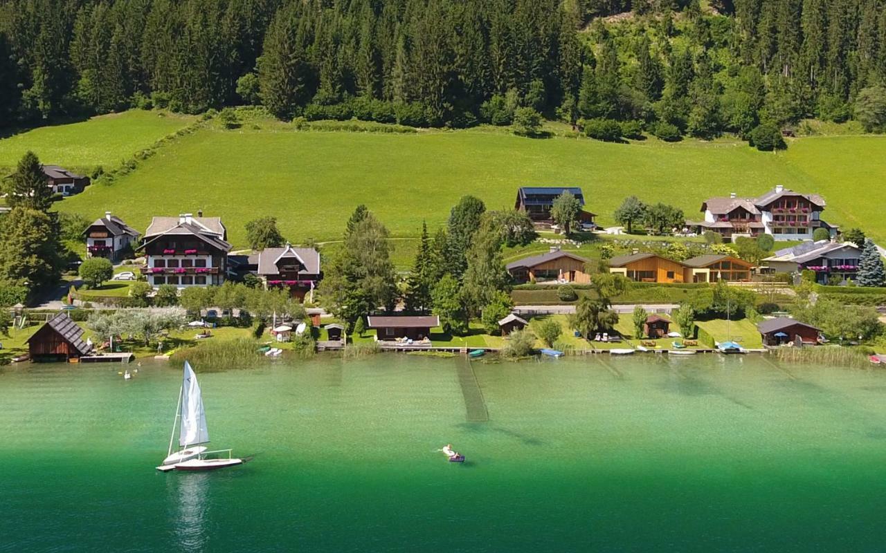 Ferienhof Obergasser Und Bergblick Weissensee Exteriér fotografie
